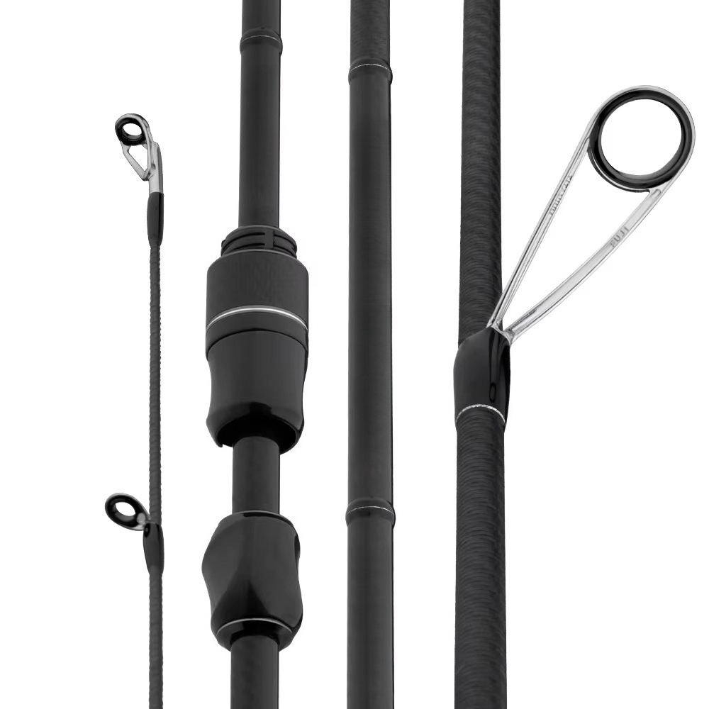 Fishing Rod Spinning - 淡水パーチバス用スピニングフィッシングロッド カーボンファイバー超軽量釣り竿 FUJIガイド付き