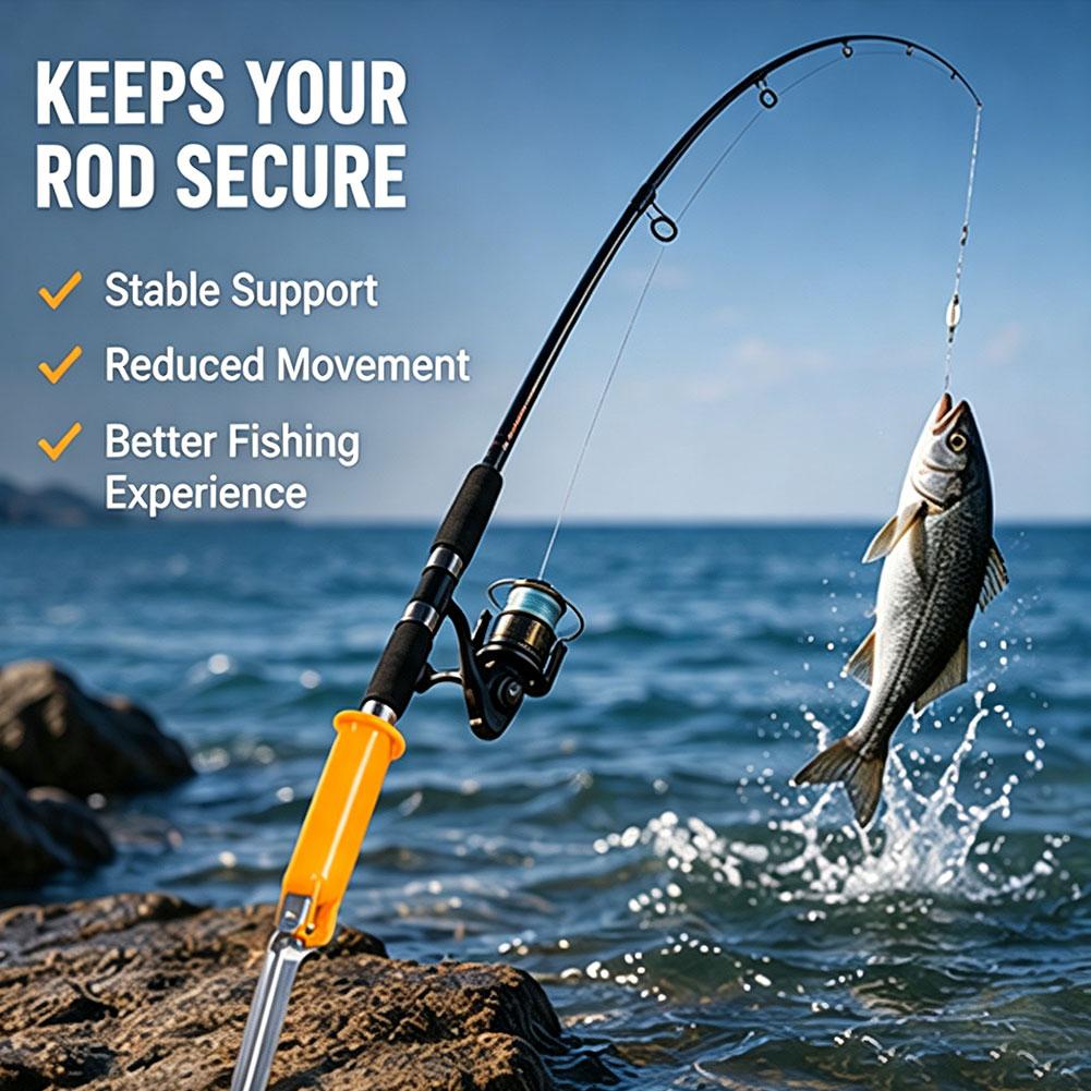 多機能折りたたみ式サーフフィッシングロッドホルダー（収納蓋付 - Fishing Rod Surf のレビューと価格