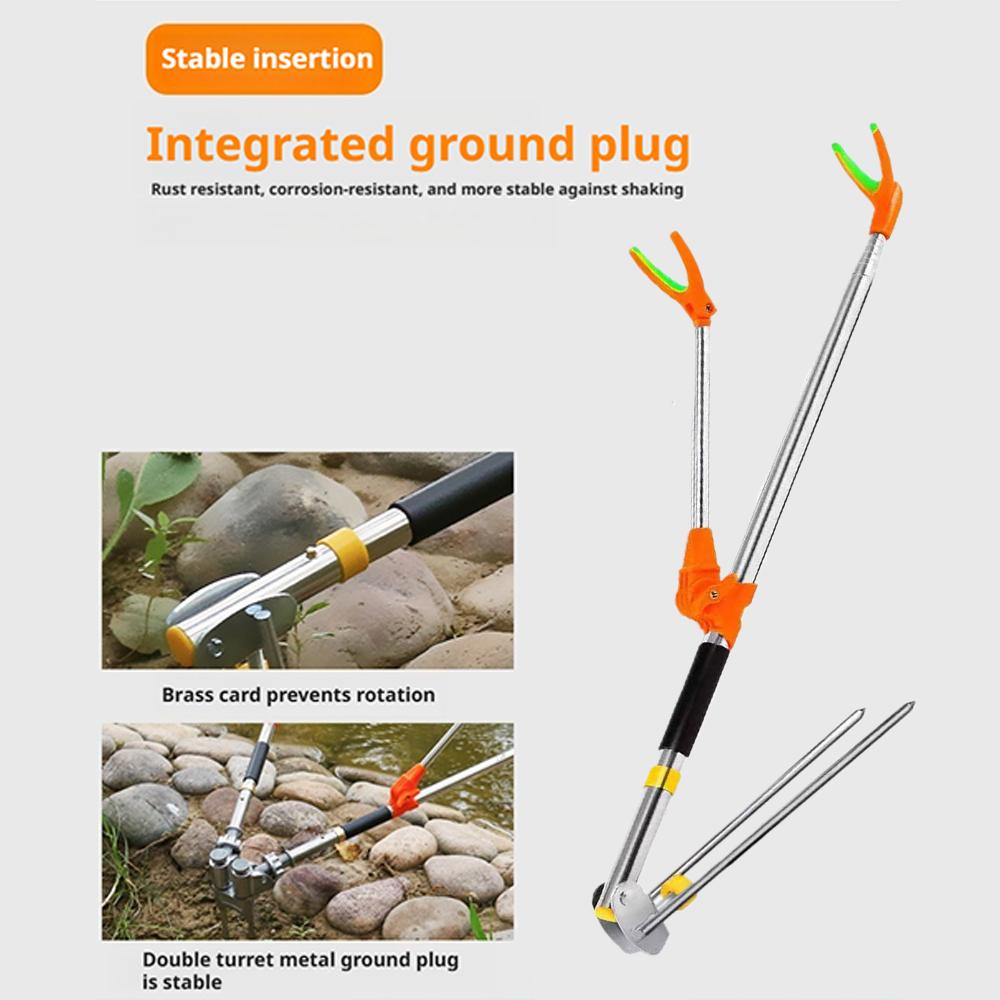 地面釣り竿スタンドブラケット調節可能な椅子ボックス魚竿ホルダ - Fishing Rod Case のレビューと価格