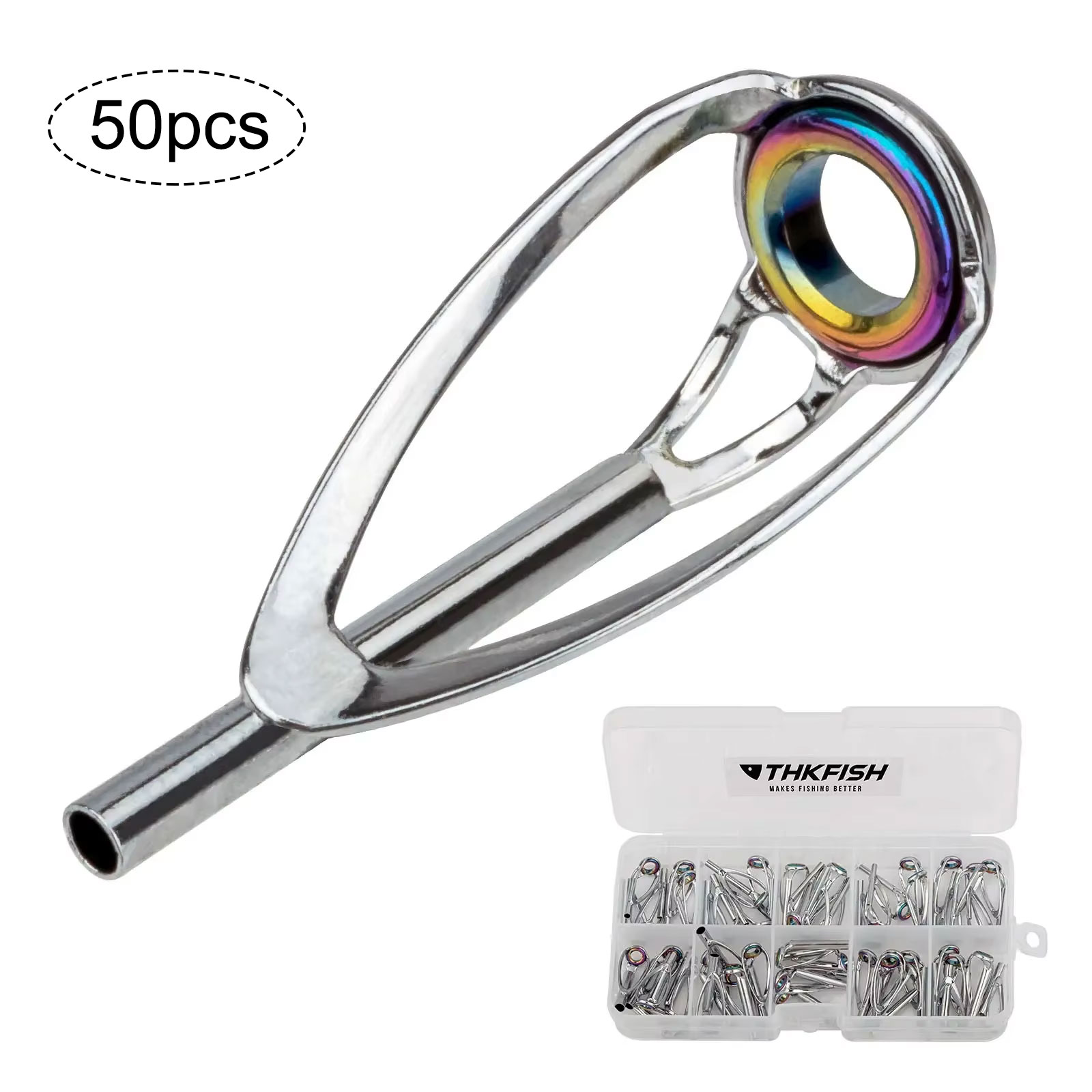 釣り竿チップトップ修理キット、ステンレス鋼セラミックリング、 - Fishing Rod Tip Replacement のレビューと価格