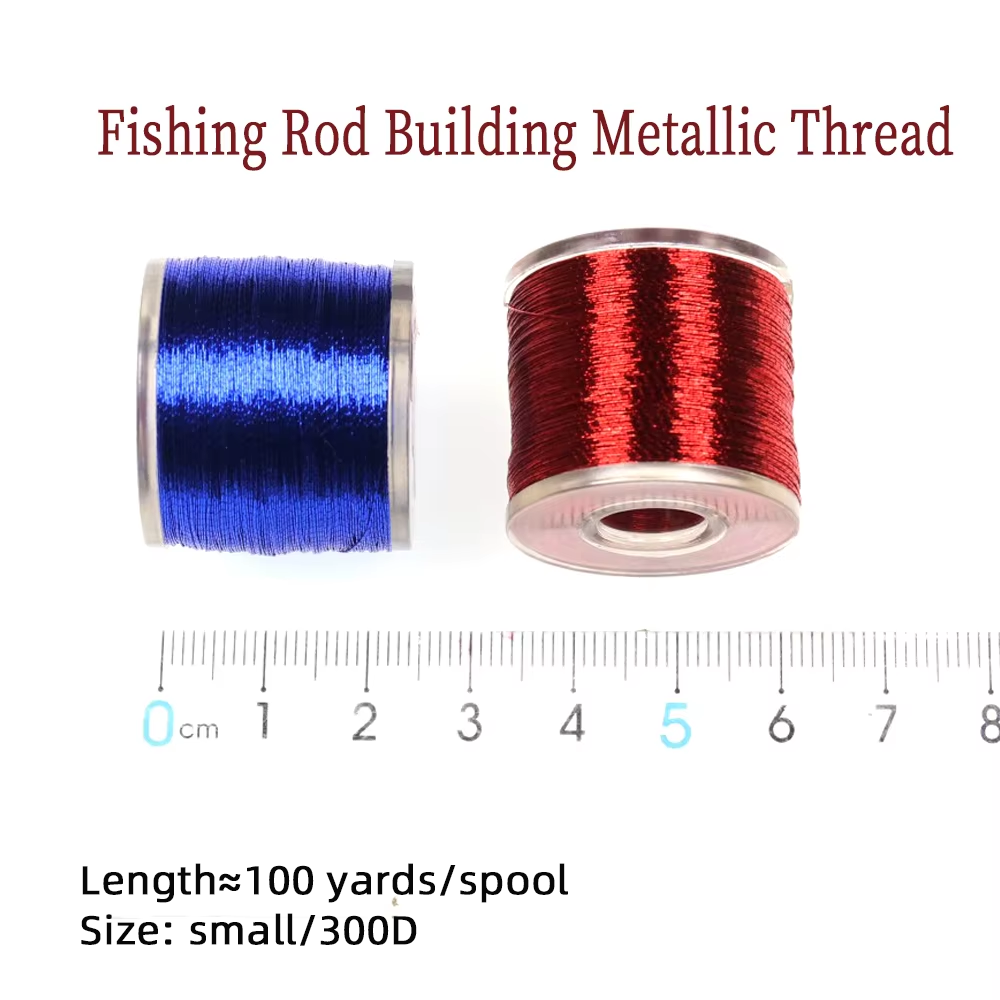 100ヤード釣り竿製作用金属糸ナイロンファイバーロッド巻き糸 - Fishing Rod Building Kit のレビューと価格