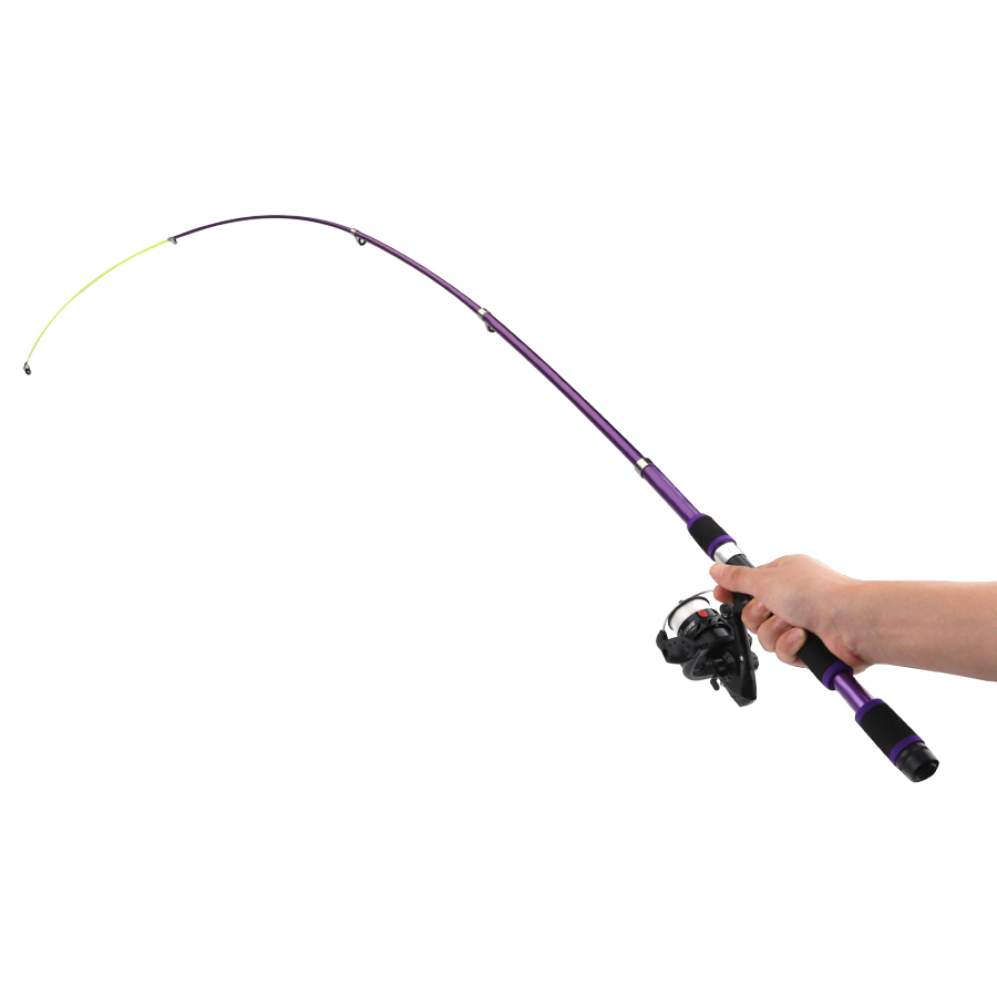 FTK 1.8M ポータブルスピニングフィッシングロッドリー - Fishing Rod Carbon Fiber のレビューと価格